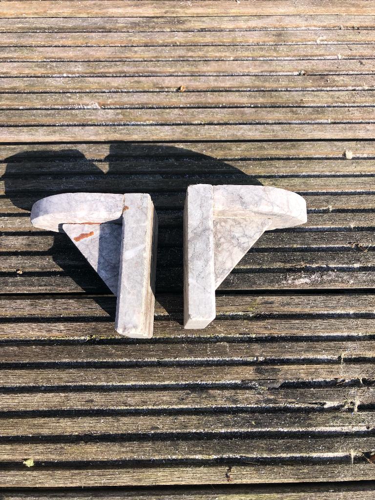 Boekensteun (marmer), Ophalen, Zo goed als nieuw