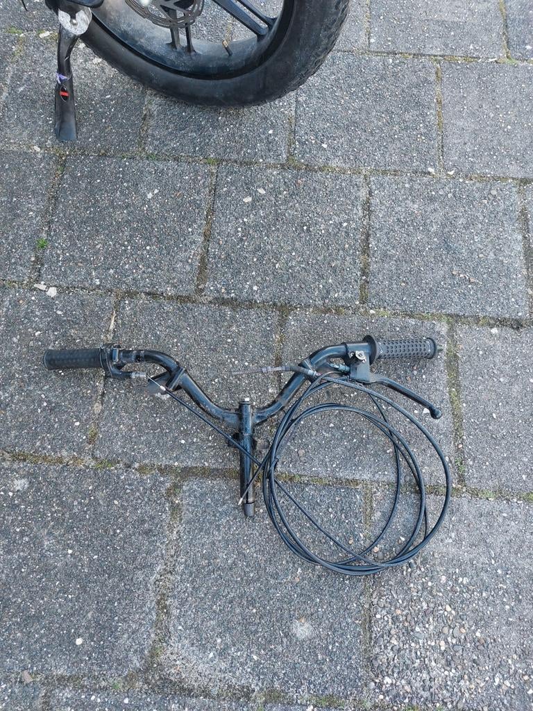 Piaggio zip 2000 stuur inc gashendel rem ect, Ophalen of Verzenden, Overige typen, Piaggio