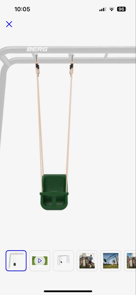 Baby schommel - Zo goed als nieuw!, Ophalen of Verzenden, Zo goed als nieuw, Schommel, Aanbouwonderdeel