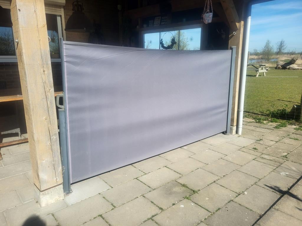 Windscherm Bois le Duc, Tuin en Terras, Tuinschermen, Ophalen, Aluminium, 200 cm of meer, 150 tot 200 cm