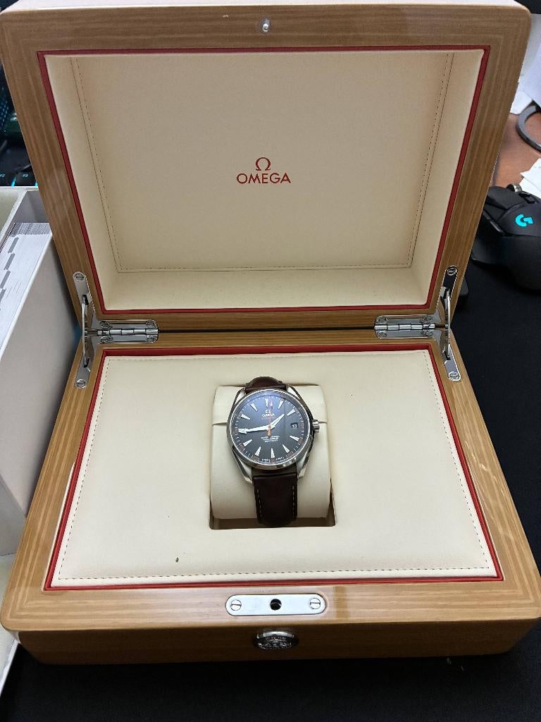 Omega seamaster aqua terra, Staal, Polshorloge, Ophalen of Verzenden, Omega