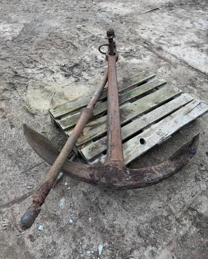 Oud anker maritiem, Antiek en Kunst, Curiosa en Brocante, Ophalen