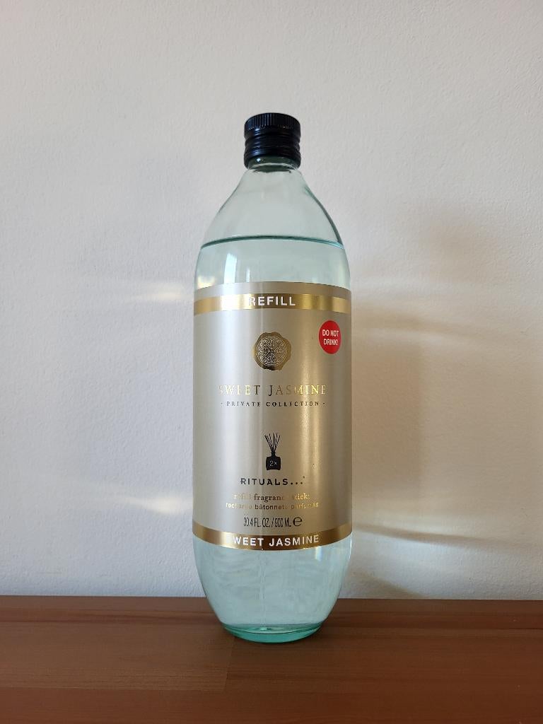 Rituals of Sweet Jasmine - Refill Fragrance Sticks 900ml, Ophalen of Verzenden, Nieuw, Glas
