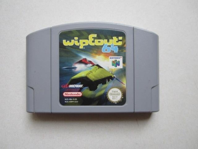 Wipeout N64 Nintendo 64, 1 speler, Racen en Vliegen, Ophalen of Verzenden, Zo goed als nieuw
