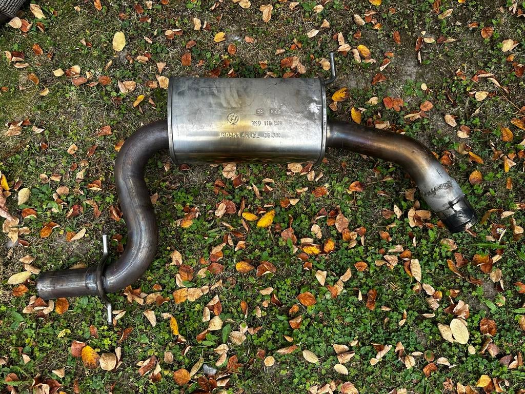 Seat Leon Cupra R 2011 originele uitlaat compleet OEM, Ophalen, Gebruikt, Seat