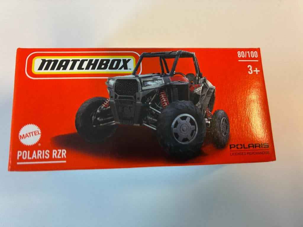 89814: Polaris RZR - Matchbox, Nieuw, Ophalen of Verzenden, Gondel 1, 1186MJ Amstelveen, Service.nl@mattel.com
