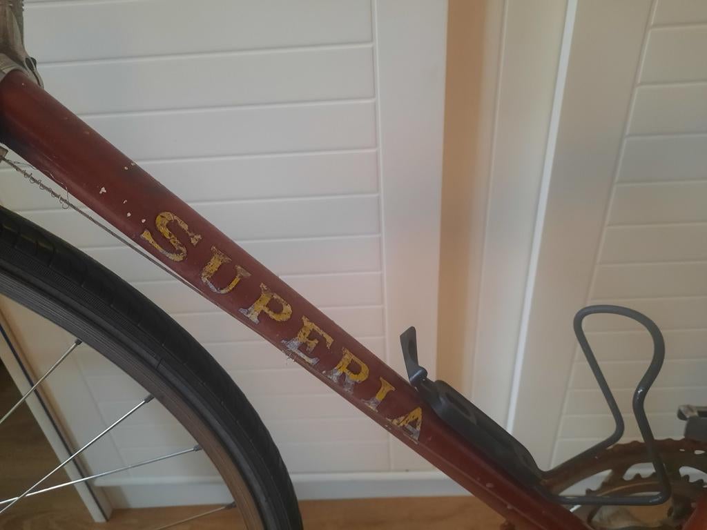 Vintage Superia Racefiets, Fietsen en Brommers, Fietsen | Oldtimers, 55 tot 59 cm, Ophalen