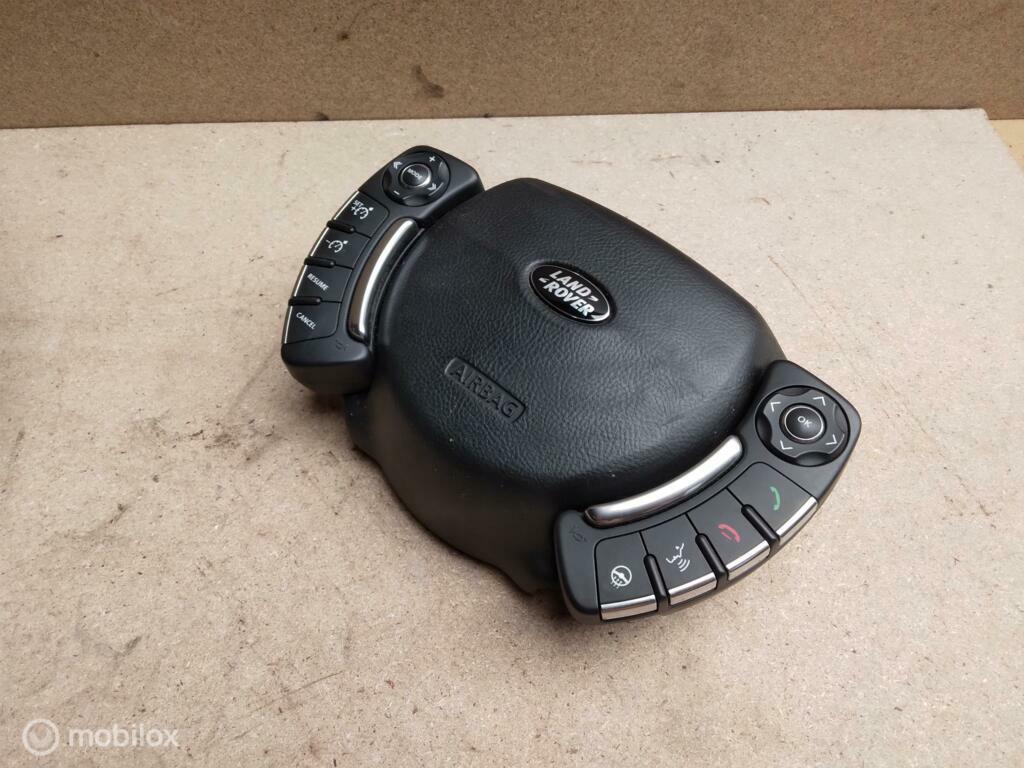Airbag Range Rover L322 Vogue 2010 Stuur schakelaars claxon, Land Rover, Ophalen of Verzenden, Gebruikt, Land Rover