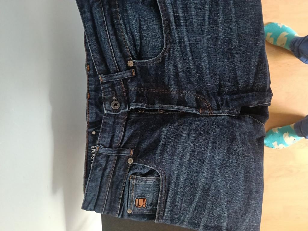 G-Star Raw Radar Straight Tapered Jeans W32 L34, G-Star Raw, Blauw, W32 (confectie 46) of kleiner, Ophalen of Verzenden