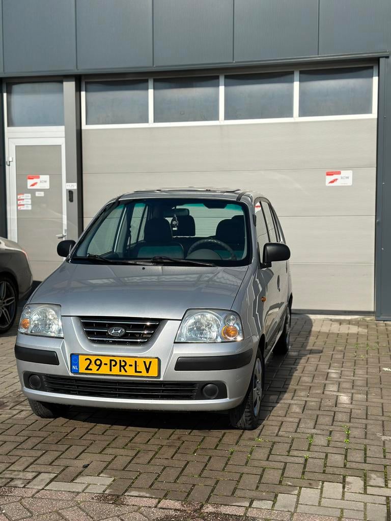 Hyundai Atos 1.1 (2004) – Nieuwe APK 03-2027, Voorwielaandrijving, 31 €/maand, 4 cilinders, Origineel Nederlands