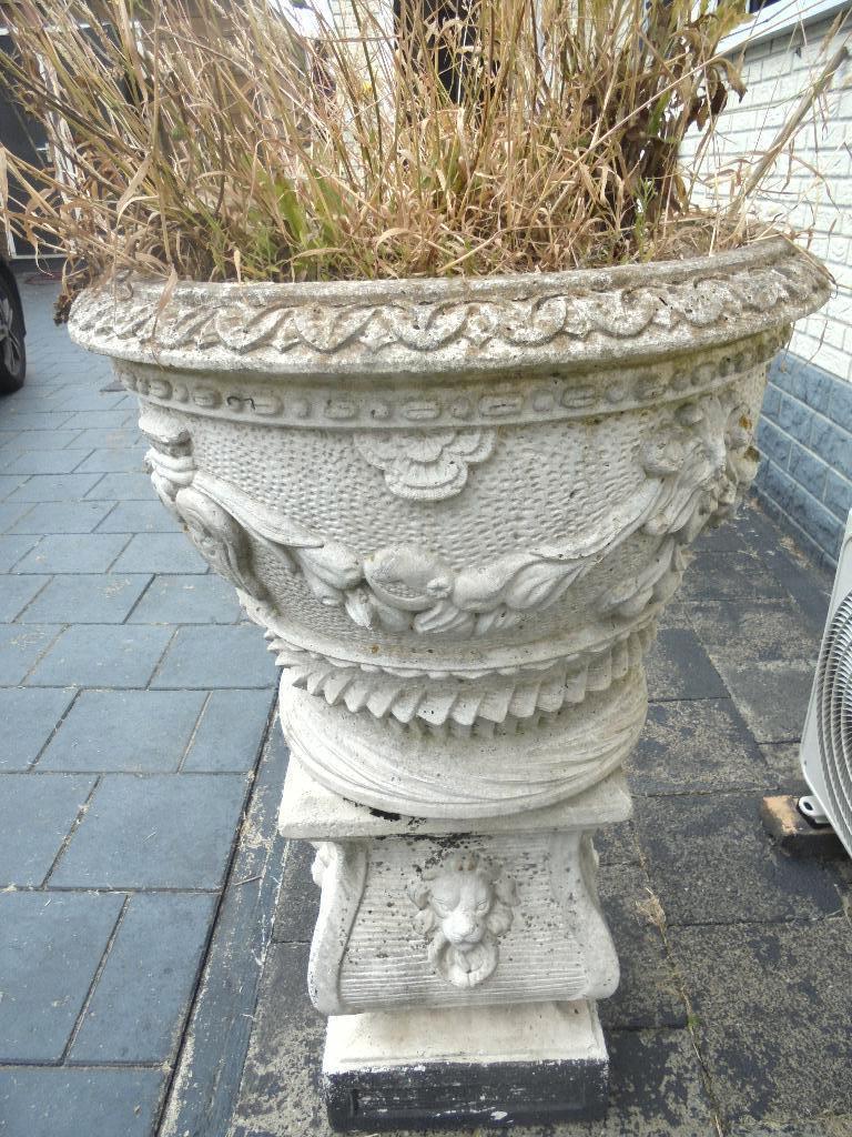 antieke bloempot planten bak voor terras, Ophalen, Gebruikt, 40 cm of meer, Geen