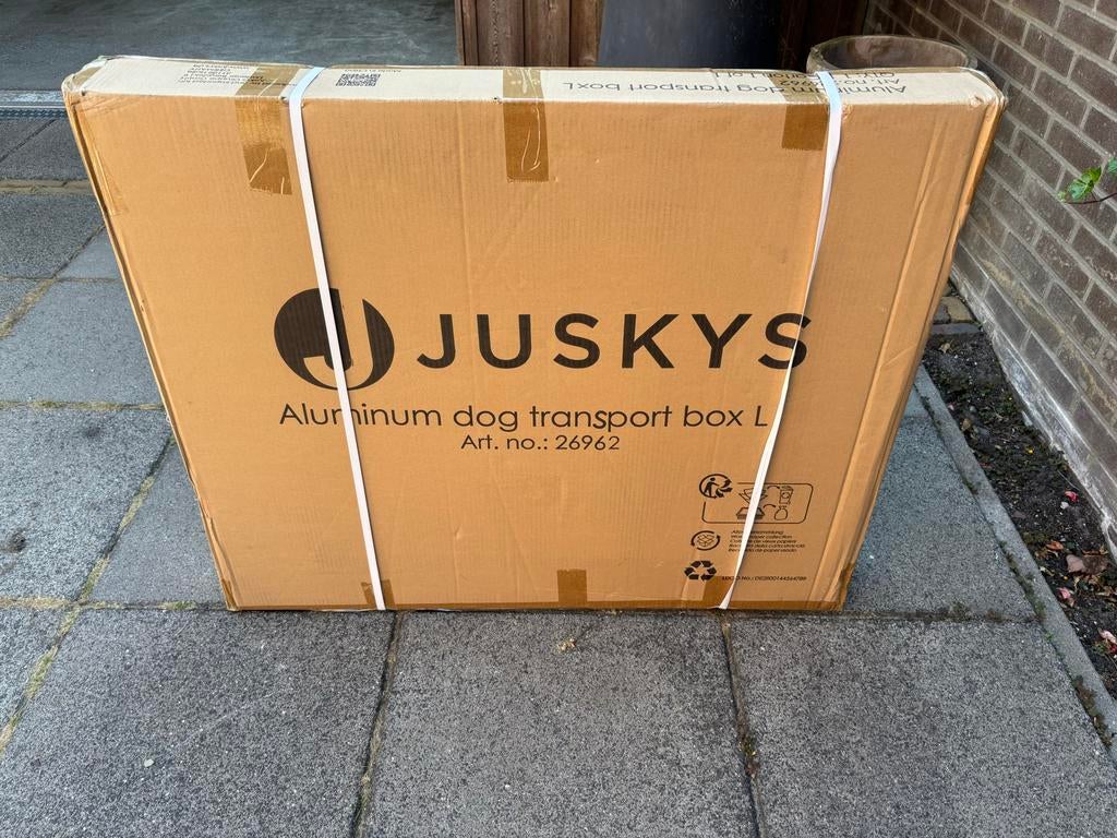 Juskys honden bench, Dieren en Toebehoren, Hondenbenches, Ophalen of Verzenden, Nieuw