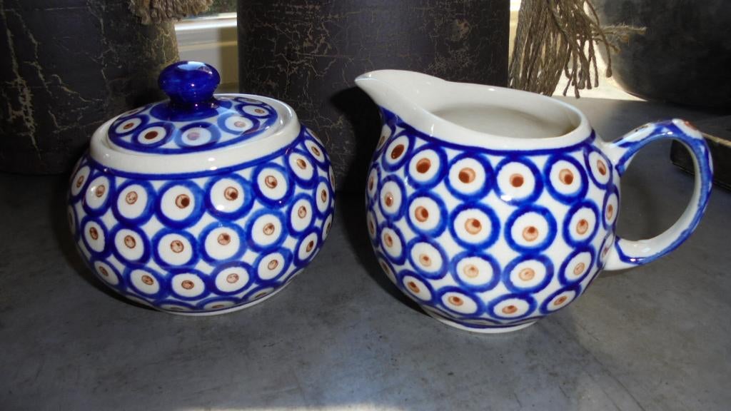 zgan BUNZLAU pools keramiek roomstel, Keramiek, Overige typen, Ophalen of Verzenden, Zo goed als nieuw