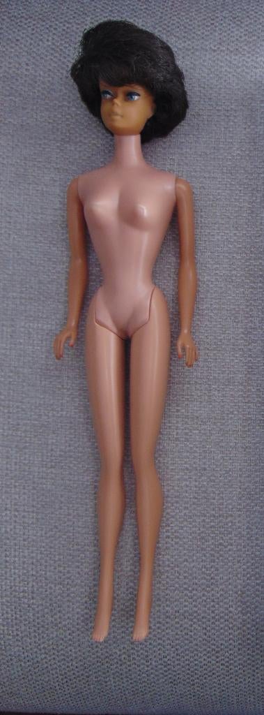 Donker harig Barbie popje, Verzenden, Gebruikt, Pop