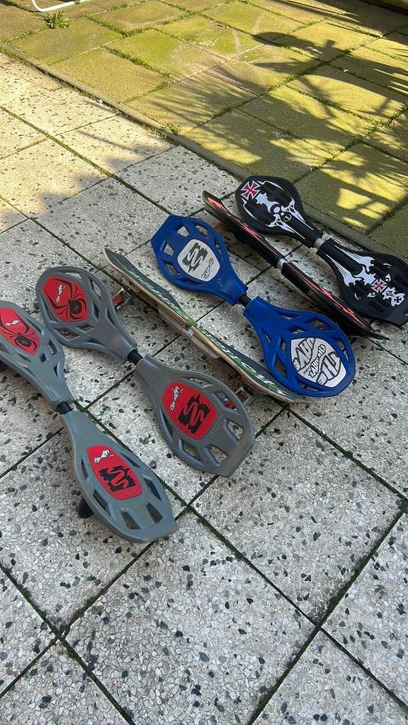 Waveboard €15 p/st, Sport en Fitness, Skateboarden, Ophalen, Zo goed als nieuw, Waveboard