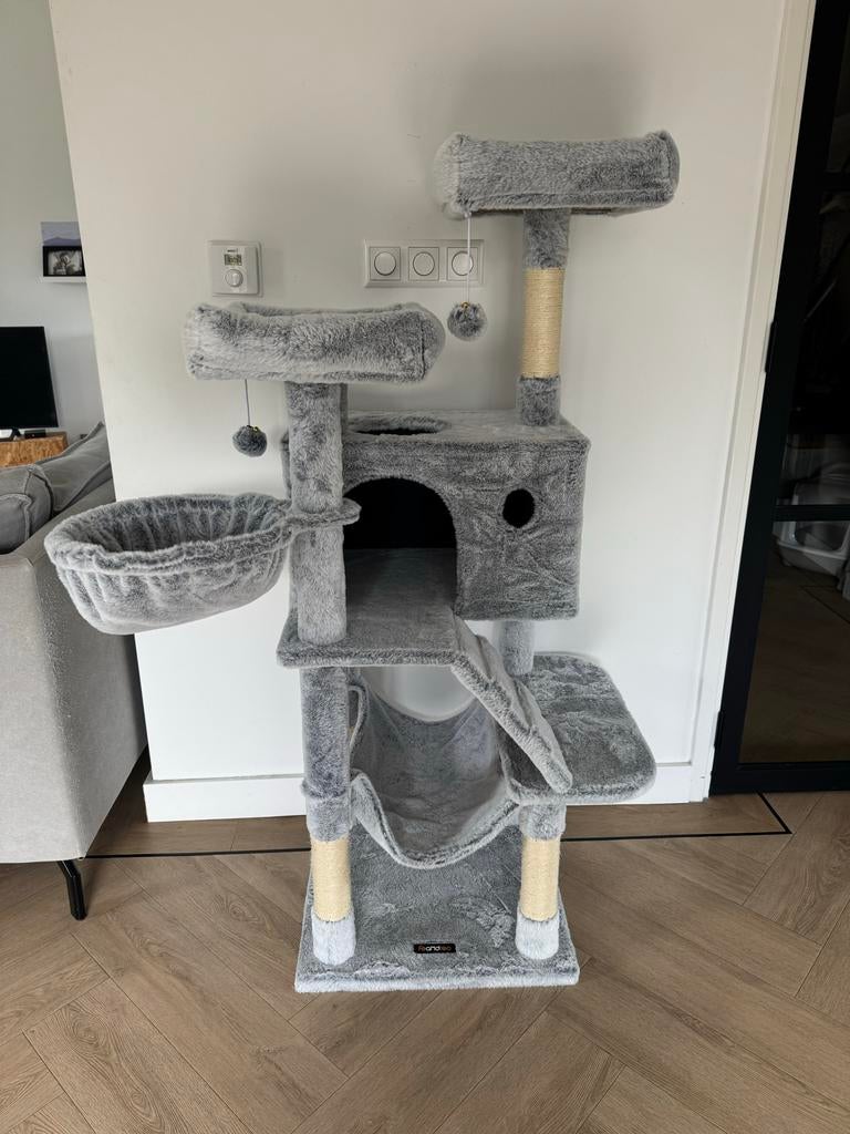 Katten krabpaal / kattenhuis / kattenmand, Dieren en Toebehoren, Katten-accessoires, Zo goed als nieuw, Ophalen