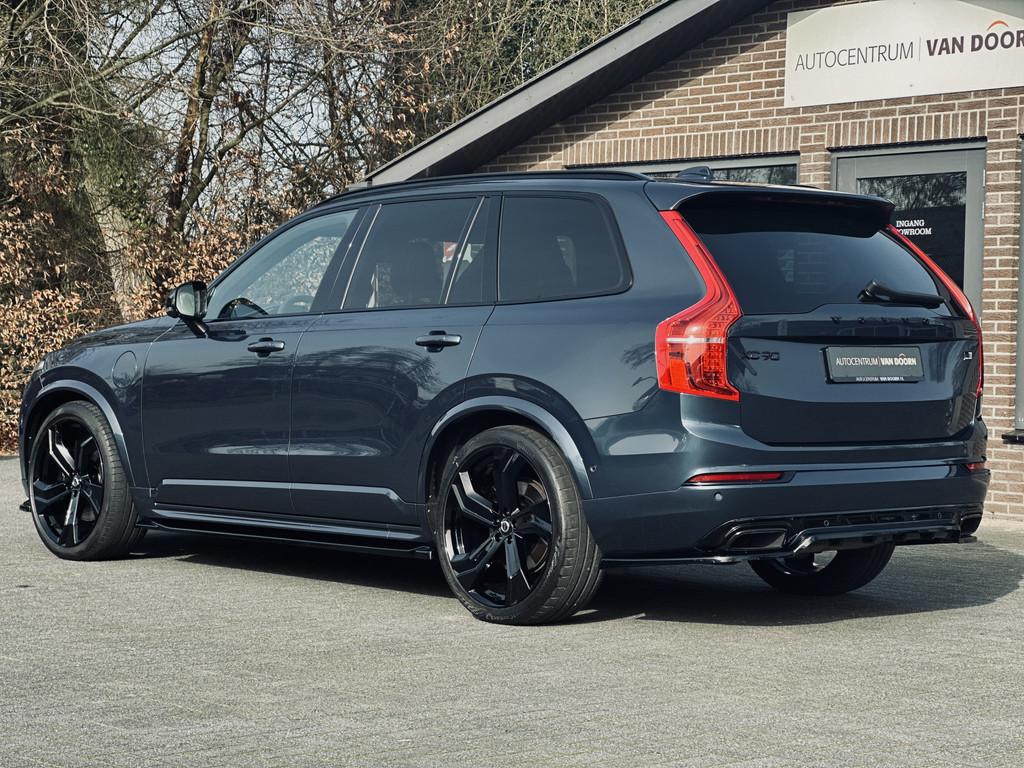 Volvo XC90 2.0 T8 Recharge AWD | Dark Label | | Luchtvering, Auto's, Volvo, Zwart, 4 cilinders, 1969 cc, Blauw