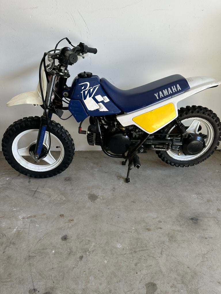 Yamaha pw50, Ophalen, Zo goed als nieuw