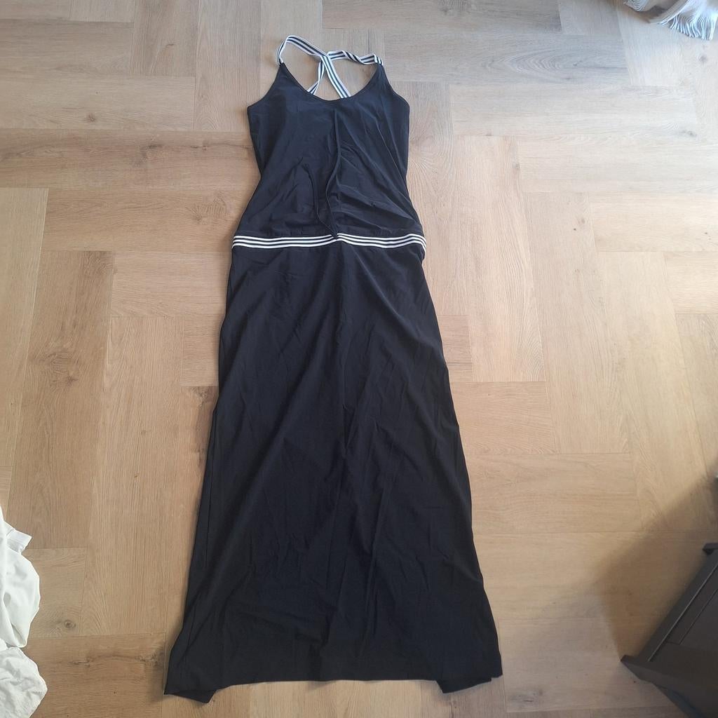 Prachtige donkerblauwe travel jurk studio anneloes  xl, Overige typen, Studio Anneloes, Blauw, Maat 46/48 (XL) of groter