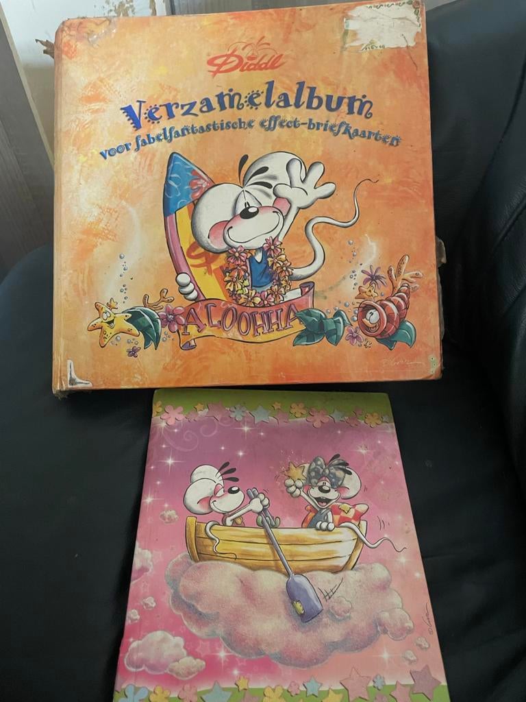 Diddl verzamelalbum voor fabelfantastische effect-briefkaart, Ophalen of Verzenden, Diddl, Gebruikt, Papier, Kaart of Schrift