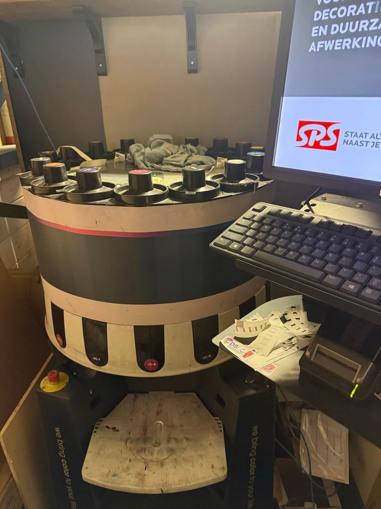 Verf mengmachine, Doe-het-zelf en Verbouw, Verf, Beits en Lak, Ophalen of Verzenden