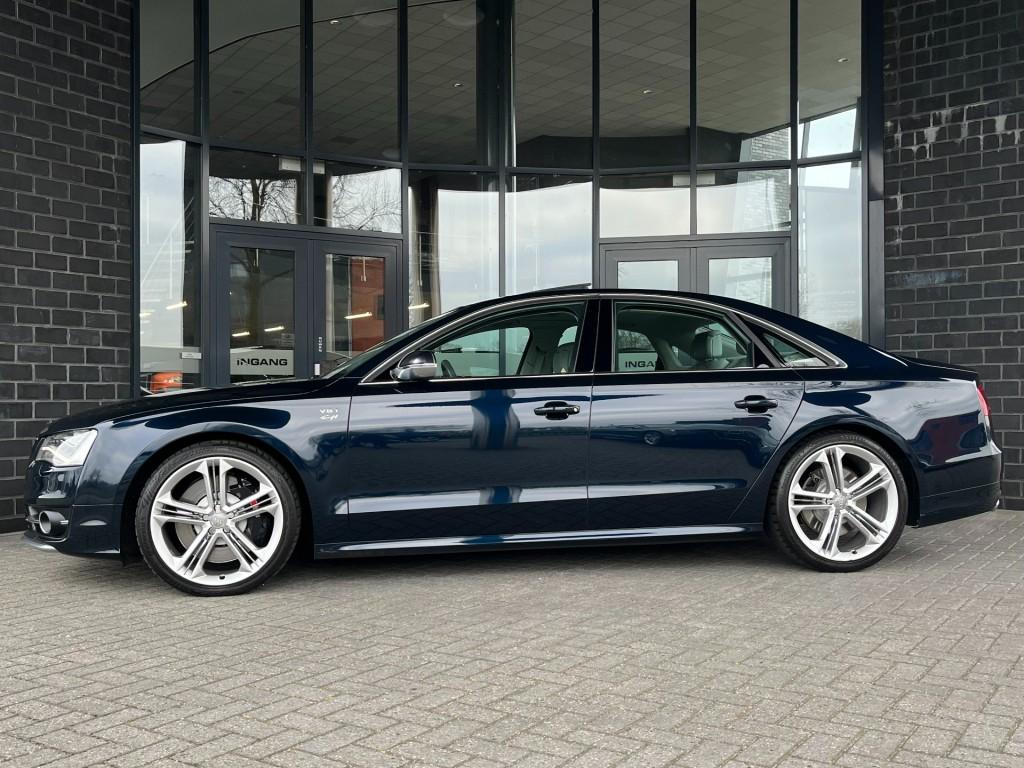 Audi S8 4.0 TFSI S8 Q. PL+ - ORG. NL. - SCH./KANT.DAK - BOSE, Automaat, Euro 5, Gebruikt, 8 cilinders