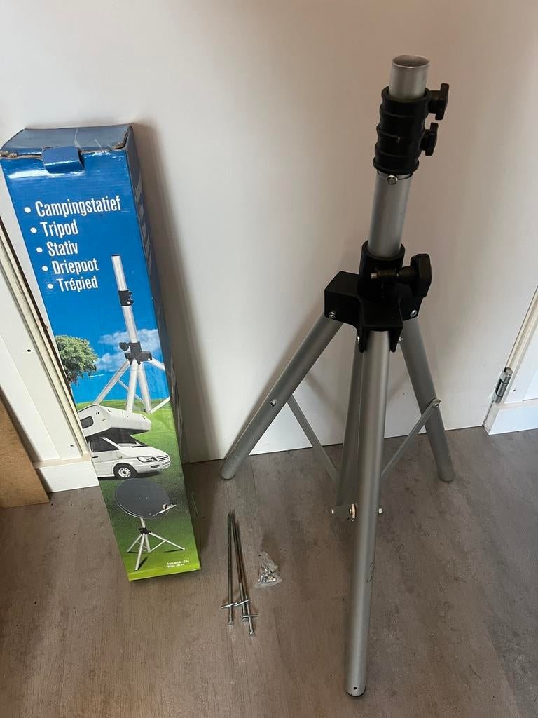 Simpel camping satteliet statief, Ophalen of Verzenden, Gebruikt