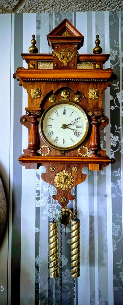 Zwarte woud hang klok., Antiek en Kunst, Ophalen