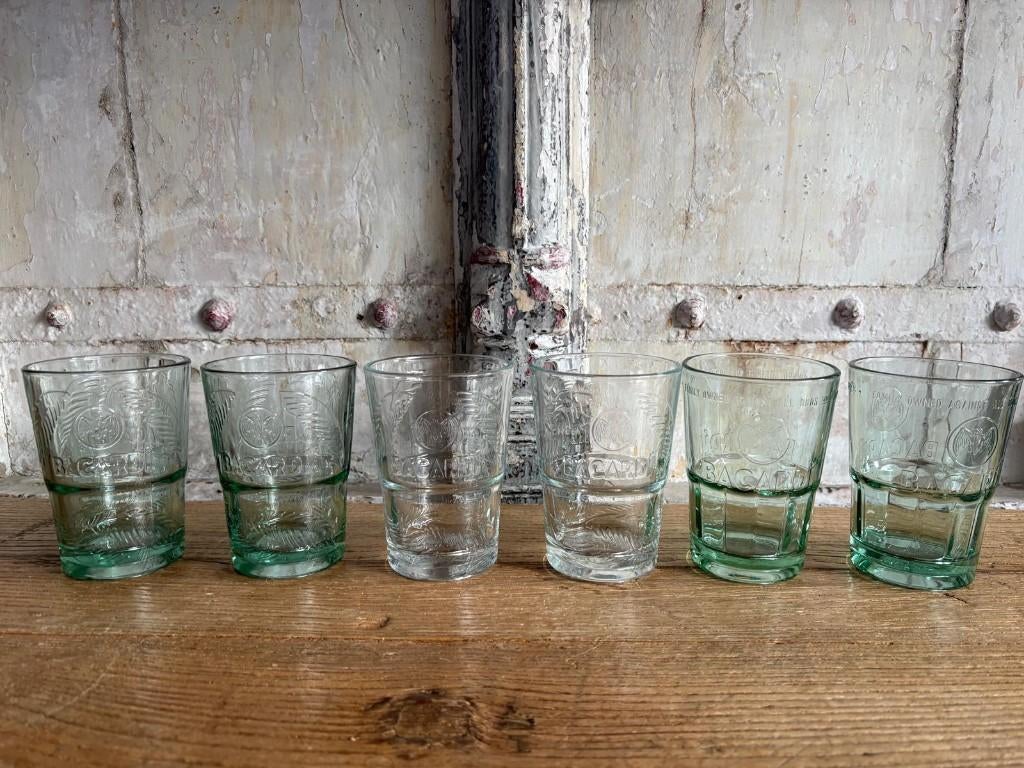 Diverse Bacardi glazen, Ophalen of Verzenden, Nieuw, Overige typen