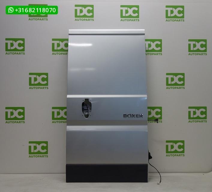 Peugeot Boxer ('06-'19) Achterdeur rechts dicht zilver H1, Auto-onderdelen, Gebruikt, Deur, Achter, Ophalen of Verzenden