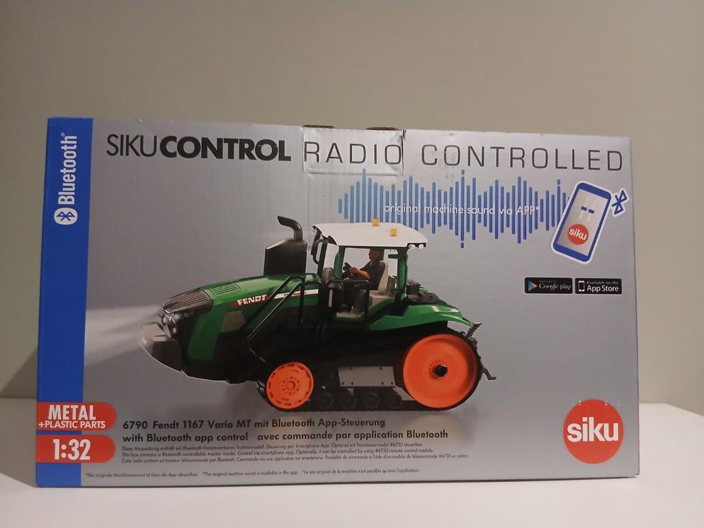Siku control fendt rups trekker, Ophalen of Verzenden, Nieuw, Overige typen, Overige merken