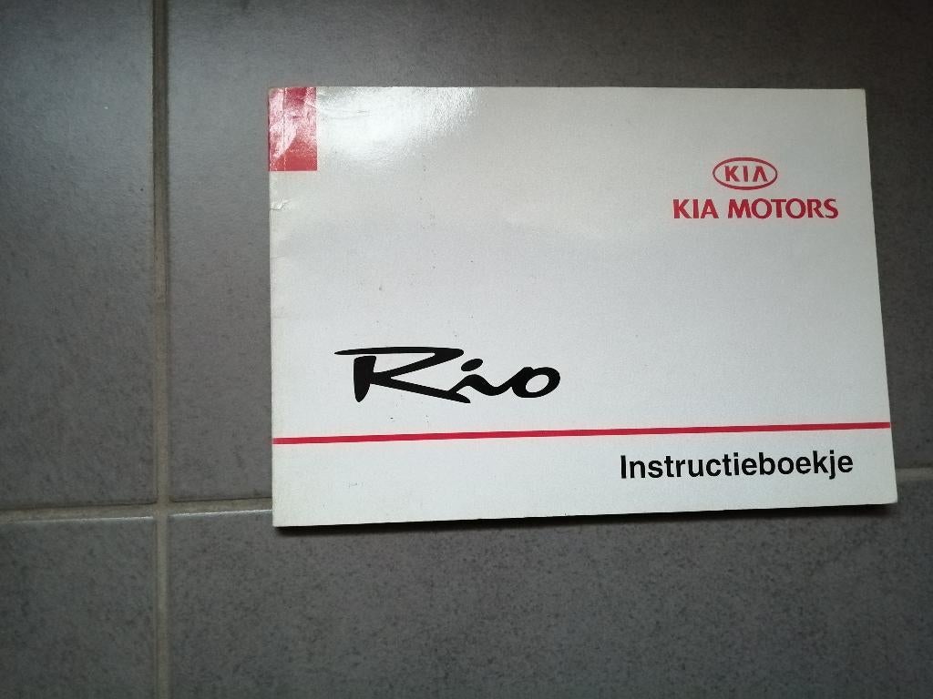 Gebruikershandleiding voor KIA RIO type dc   1999/2003, Auto diversen, Handleidingen en Instructieboekjes, Ophalen of Verzenden
