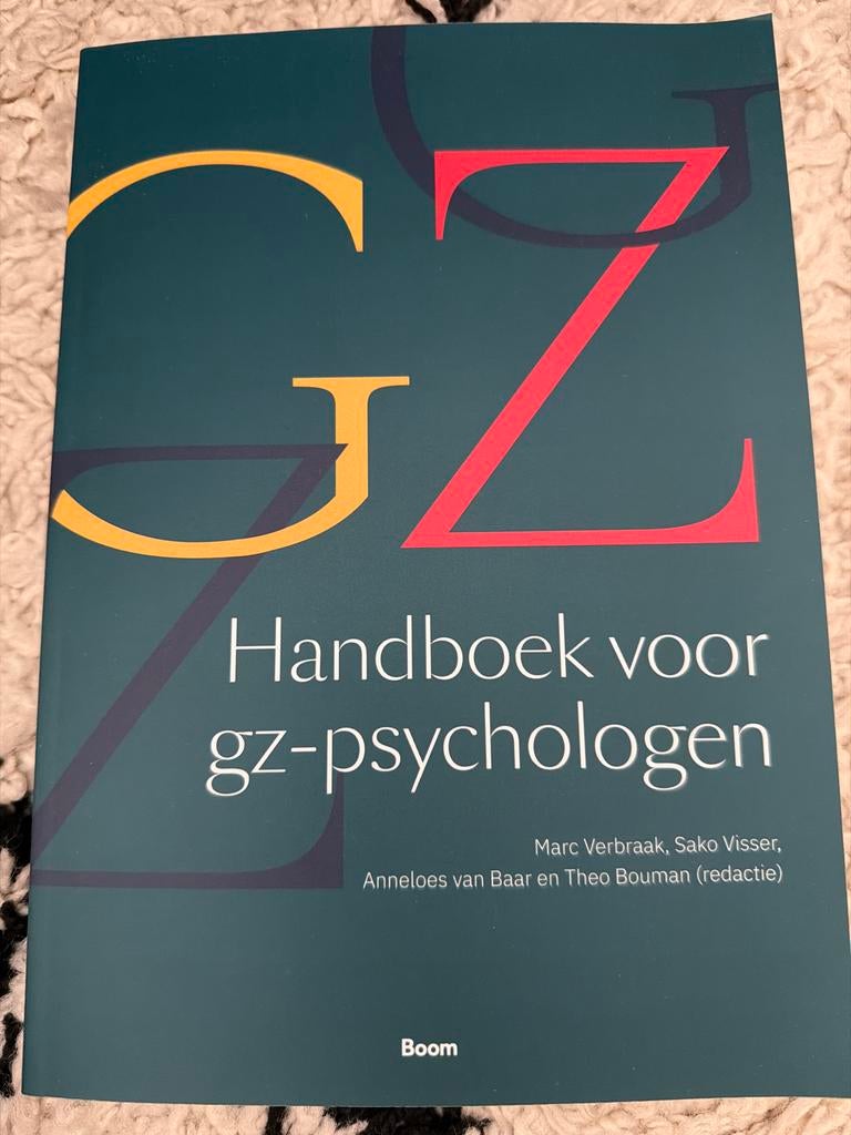 Handboek voor gz-psychologen, Ophalen of Verzenden, Nieuw, Klinische psychologie