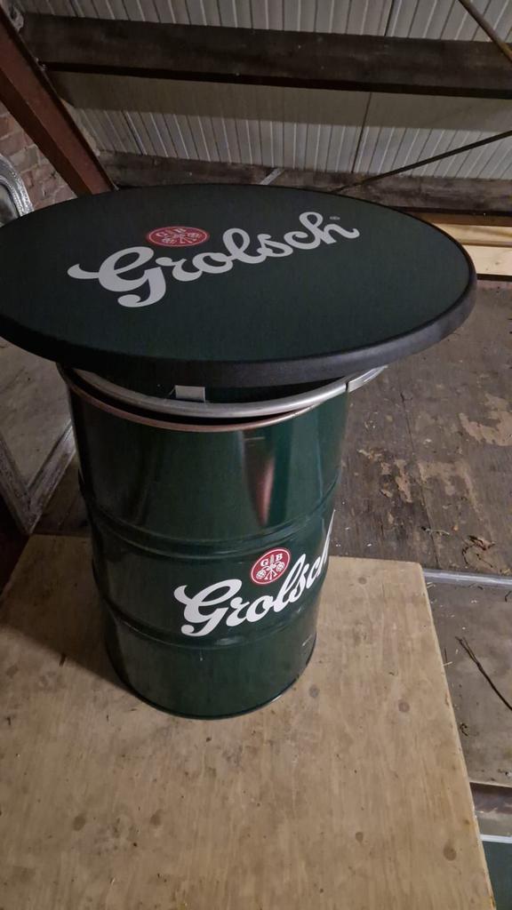 4 grolsch statafels, Ophalen, Nieuw