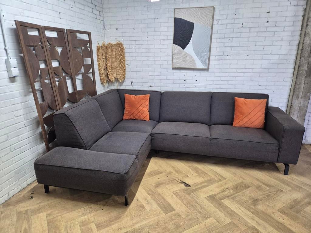 Hoekbank | Montel | Modern, Ophalen of Verzenden, Stof