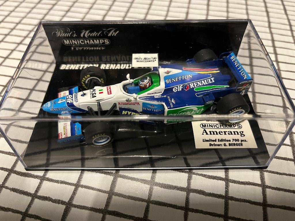 Benetton B196 Rollerblade - AMERANG, Verzamelen, Verzenden, Nieuw, Formule 1