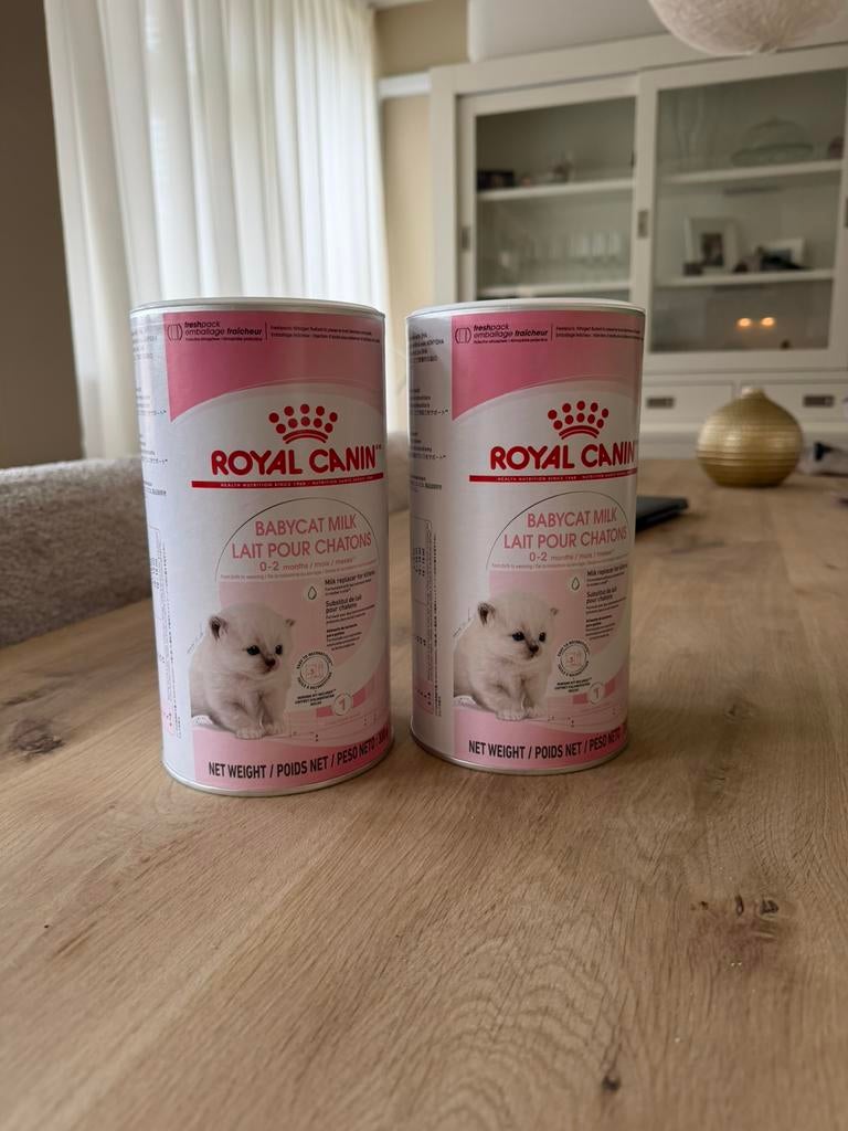 2 x Royal canin kittenmelk ongeopend, Ophalen of Verzenden, Kat