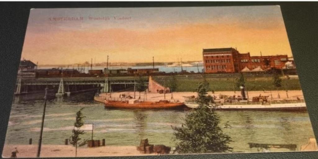 Amsterdam - Westelijk Viaduct, Verzamelen, Verzenden, Voor 1920, Gelopen, Noord-Holland