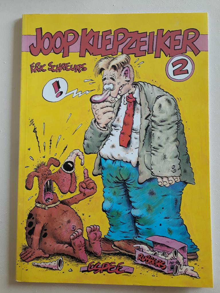 Eric Schreurs Joop klepzeiker albums deel 1,2,5,6,7,8,12,13, Boeken, Stripboeken, Meerdere stripboeken, Ophalen of Verzenden, Zo goed als nieuw