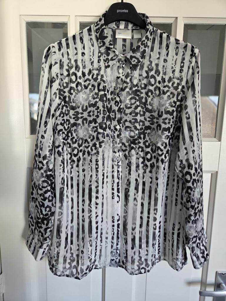 Damesblouse bpc maat 44 nieuw zwart / wit NIEUW, Ophalen of Verzenden, Nieuw, Maat 42/44 (L), Zwart