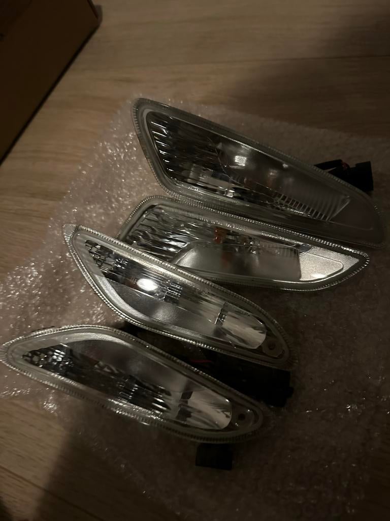 Originele Vespa knipperlichten voor en achter, Ophalen of Verzenden, Gebruikt, Overige typen, Vespa