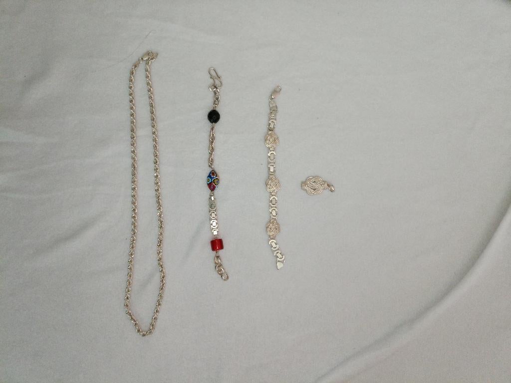 Surinaamse zilveren sieraden., Ophalen, Zilver, Overige typen