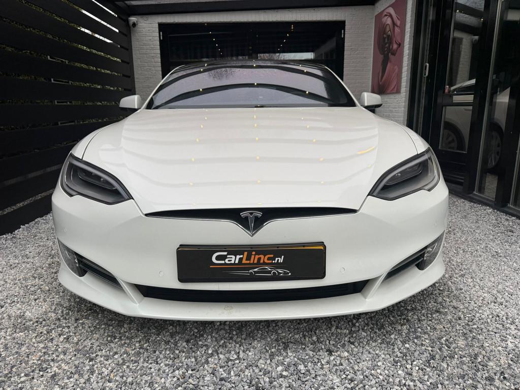 Tesla MODEL S , LONG RANGE, FSD, GARANTIE TOT 2028, 1E EIGEN, Auto's, Tesla, Automaat, 273 min, Gebruikt, Lichtsensor