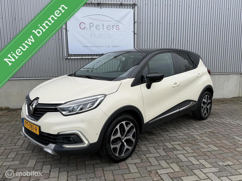 Renault Captur 0.9 TCe Intens 2017 / LED koplampen / Camera, Voorwielaandrijving, 898 cc, Stof, Gebruikt