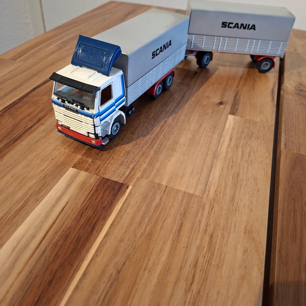 SCANIA 142 MW & HANGER HUIF CBN GEHEEL N.STAAT ., Verzenden, Zo goed als nieuw, Bus of Vrachtwagen, Tekno