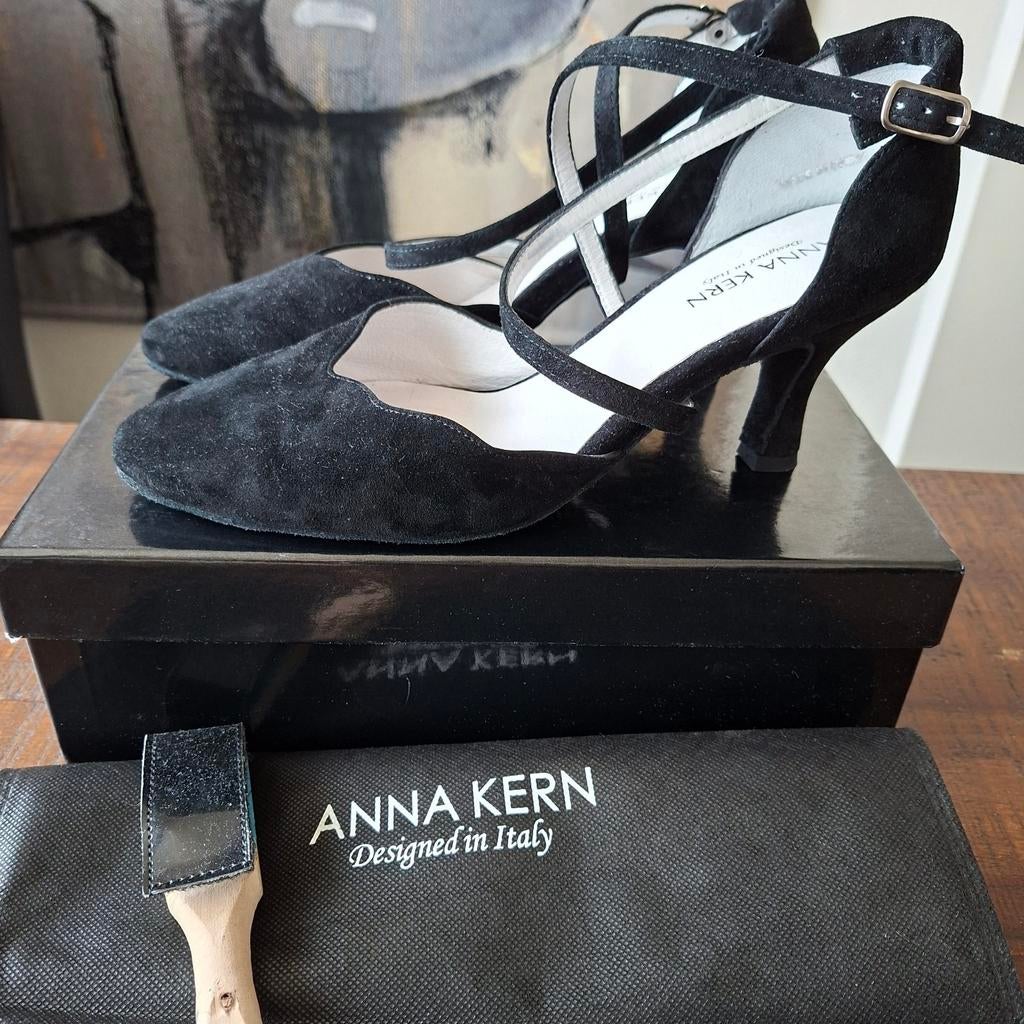 Dansschoenen Anna Kern, Kleding | Dames, Schoenen, Ophalen of Verzenden, Zo goed als nieuw, Zwart