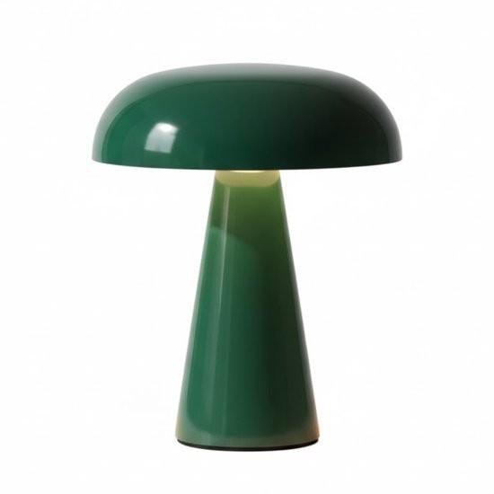 Tafellamp Donkergroen  Draadloos & Dimbaar  LED TouchControl, Huis en Inrichting, Lampen | Tafellampen, Zo goed als nieuw, Minder dan 50 cm