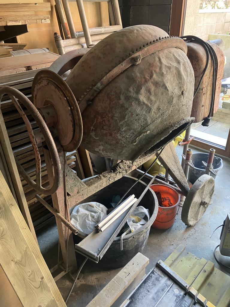 Lescha betonmolen, Doe-het-zelf en Verbouw, Betonmolens, Ophalen, Gebruikt