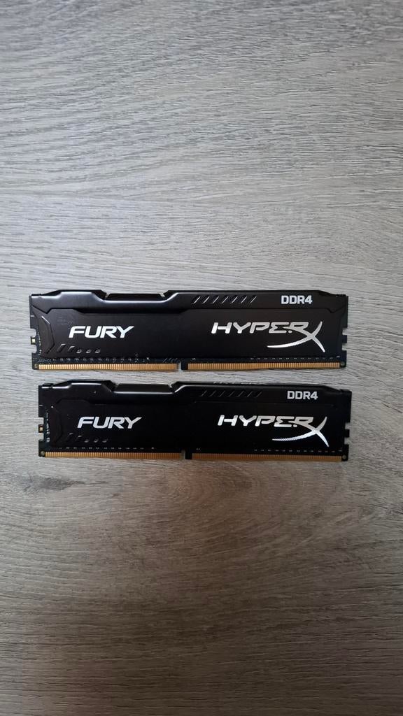 HyperX Fury 8GB DDR4 2400MHz RAM geheugen, Computers en Software, RAM geheugen, Contactnextused@gmail.com, DDR4, NextUsed, Desktop