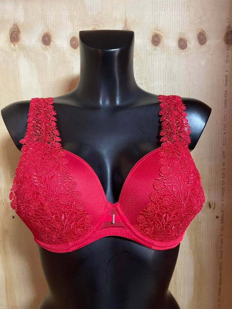 Marie jo bh 70b en 70f model danae, Verzenden, Rood, BH